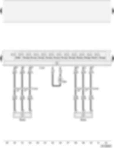 Wiring Diagram  AUDI A2 2002 - Lateral acceleration sender - yaw rate sender - ABS with EDL control unit - ABS valves - ABS hydraulic pump