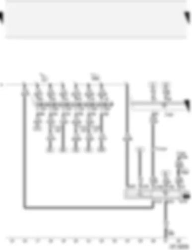 Wiring Diagram  AUDI A2 2002 - Fuses - 4LV (injection system) control unit - fuel pump relay