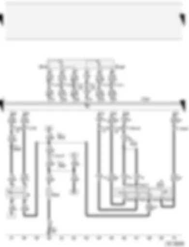 Wiring Diagram  AUDI A2 2002 - 4LV (injection system) control unit - accelerator pedal position senders