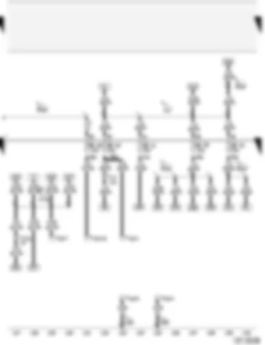 Wiring Diagram  AUDI A2 2002 - Fuse box - diagnostic connector