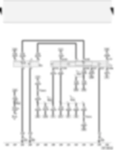 Wiring Diagram  AUDI A2 2002 - Turn signals and hazard warning lights