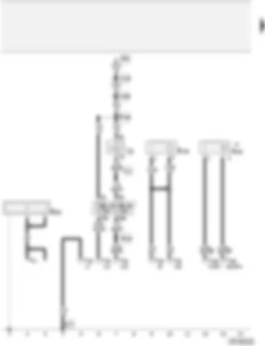 Wiring Diagram  AUDI A2 2000 - Microphone for telephone - loudspeaker - fuse