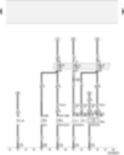Wiring Diagram  AUDI A2 2002 - Right headlight - right fog light - fuses