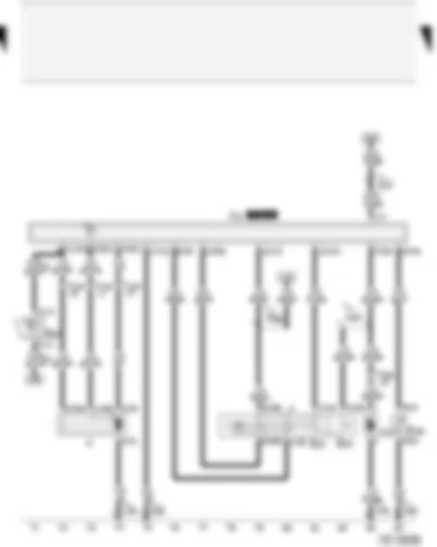 Wiring Diagram  AUDI A2 2002 - Wiper/washer system