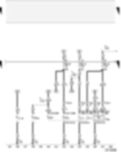 Wiring Diagram  AUDI A2 2002 - Fuse box - right headlight - right side turn signal - front right fog light bulb