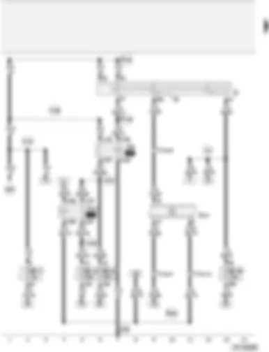 Wiring Diagram  AUDI A2 2000 - Ignition/starter switch - X contact relief relay - consumer switch-off relay - fuse