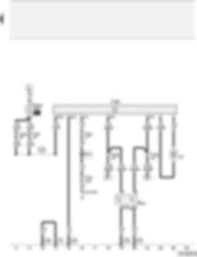 Wiring Diagram  AUDI A2 2002 - Radiator fan thermo-switches - radiator fan control unit