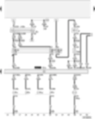 Wiring Diagram  AUDI A2 2002 - Lighting switch - tail lights - brake lights