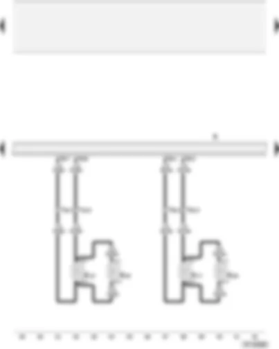 Wiring Diagram  AUDI A2 2002 - Rear loudspeakers