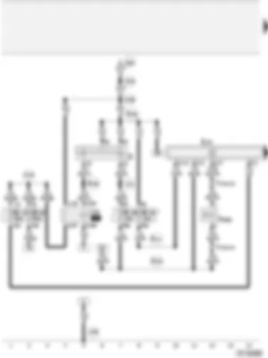 Wiring Diagram  AUDI A2 2000 - Control and display unit for air conditioner/Climatronic - compressor regulating valve - fuses