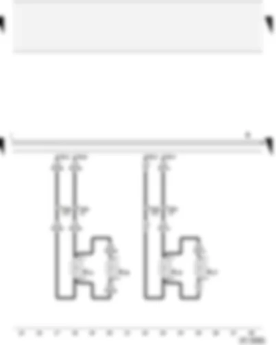 Wiring Diagram  AUDI A2 2004 - Front loudspeakers