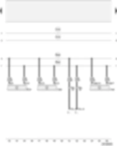 Wiring Diagram  AUDI A2 2002 - CAN bus wires - air conditioner - convenience electrics