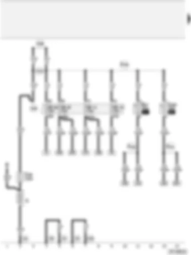 Wiring Diagram  AUDI A2 2000 - Current supply