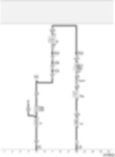 Wiring Diagram  AUDI A2 2002 - Thermo-switch - radiator fan - fuse
