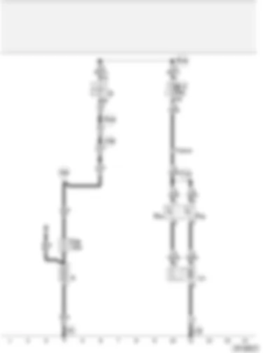 Wiring Diagram  AUDI A2 2002 - Thermo-switch - radiator fan - fuse
