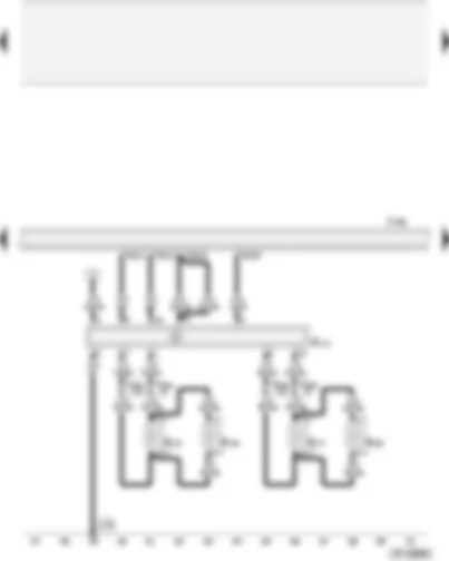 Wiring Diagram  AUDI A2 2002 - Active loudspeakers - rear