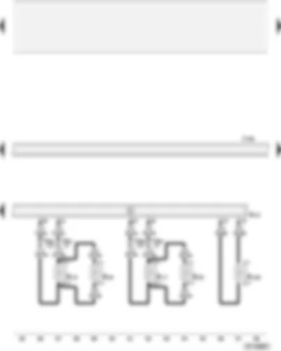 Wiring Diagram  AUDI A2 2002 - Bose loudspeakers - rear