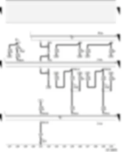 Wiring Diagram  AUDI A2 2002 - Lighting switch - navigation/TV tuner - navigation interface