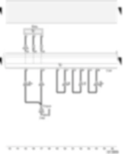 Wiring Diagram  AUDI A2 2002 - Brake pressure sender - ABS with EDL control unit