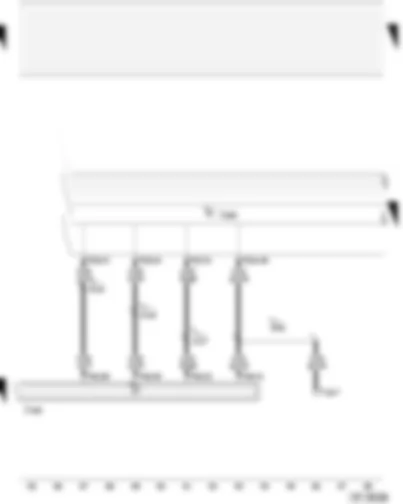 Wiring Diagram  AUDI A2 2004 - Telephone/telematics control unit - CAN bus