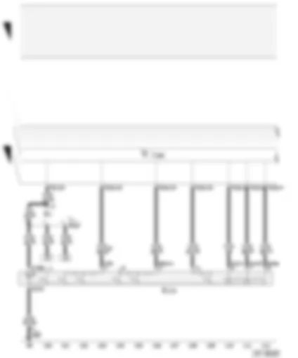 Wiring Diagram  AUDI A2 2002 - Function selection switch II