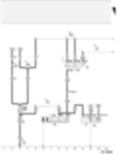 Wiring Diagram  AUDI A2 2003 - Battery - starter - alternator - ignition/starter switch