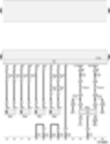 Wiring Diagram  AUDI A2 2002 - Speed sensors - steering angle sender - ABS with EDL control unit