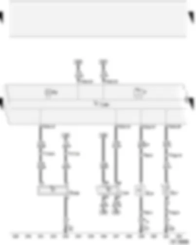 Wiring Diagram  AUDI A2 2002 - Belt switch - driver