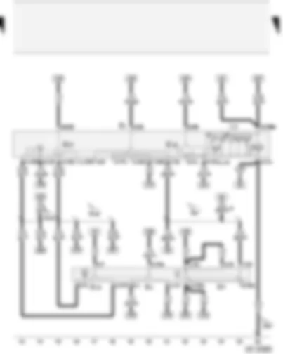 Wiring Diagram  AUDI A2 2004 - Light switch - turn signal switch - headlight dipper/flasher switch - parking light switch - front and rear fog light switch