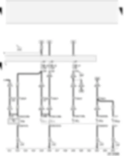 Wiring Diagram  AUDI A2 2004 - Twin filament bulb for left headlight - left side light bulb - front left turn signal bulb - left headlight range control motor