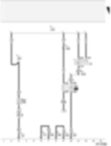 Wiring Diagram  AUDI A2 2005 - Battery - ignition/starter switch - X contact relief relay