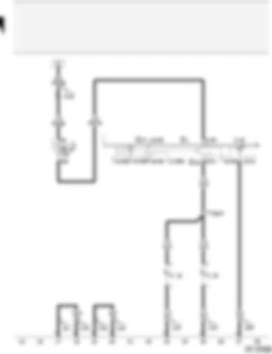 Wiring Diagram  AUDI A2 2003 - Lighting switch - front and rear fog light switch - fog light bulbs