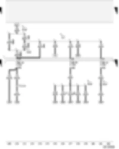 Wiring Diagram  AUDI A2 2003 - Fuses on fuse box