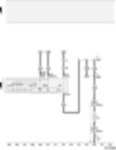 Wiring Diagram  AUDI A2 2003 - Heated rear window switch - heated rear window relay - heated rear window
