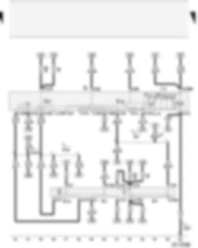 Wiring Diagram  AUDI A2 2003 - Lighting switch - turn signal switch - headlight dipper/flasher switch - parking light switch - front and rear fog light switch