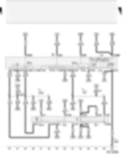 Wiring Diagram  AUDI A2 2004 - Light switch - turn signal switch - headlight dipper/flasher switch - parking light switch - front and rear fog light switch