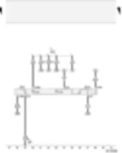 Wiring Diagram  AUDI A2 2004 - Switches and instruments light regulator - headlight range control adjuster
