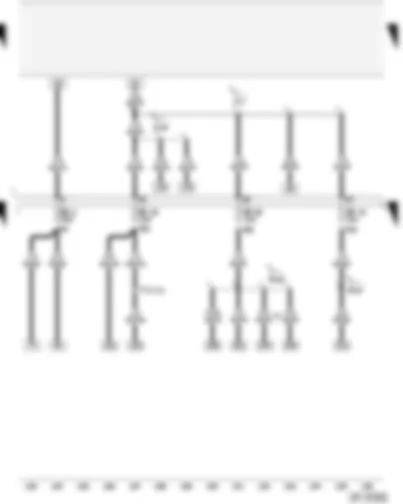 Wiring Diagram  AUDI A2 2004 - Fuses on fuse box