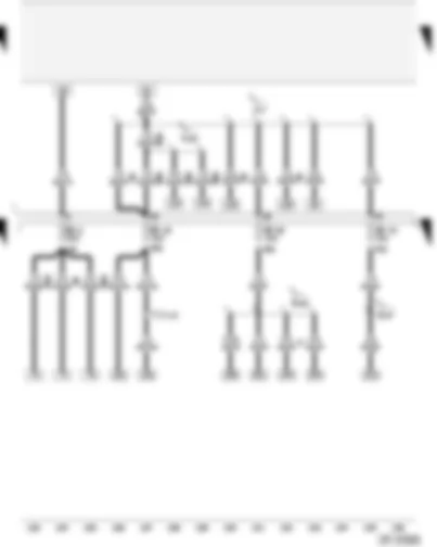 Wiring Diagram  AUDI A2 2003 - Fuses on fuse box