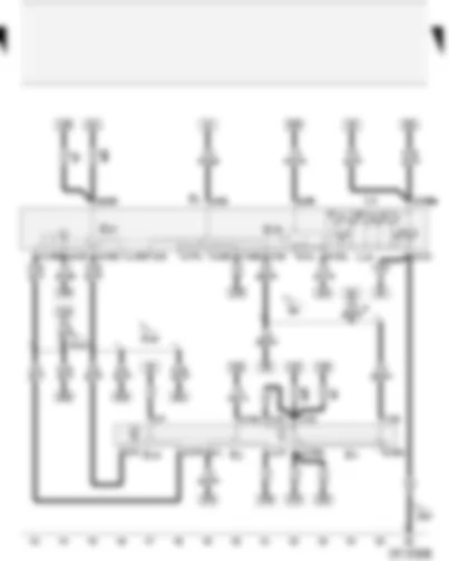 Wiring Diagram  AUDI A2 2003 - Light switch - turn signal switch - headlight dipper/flasher switch - parking light switch - front and rear fog light switch
