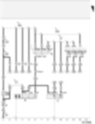 Wiring Diagram  AUDI A2 2000 - Battery - starter - alternator - ignition/starter switch