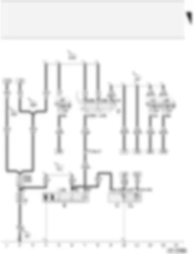 Wiring Diagram  AUDI A2 2005 - Battery - starter - alternator - ignition/starter switch