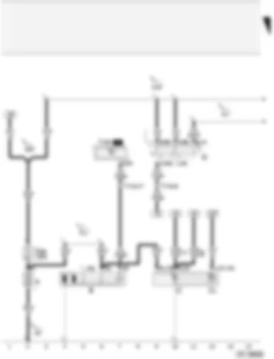 Wiring Diagram  AUDI A2 2005 - Battery - starter - alternator - ignition/starter switch