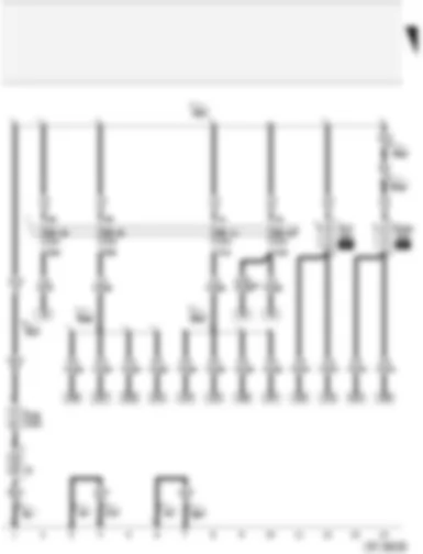 Wiring Diagram  AUDI A2 2005 - Battery - electric window single fuse