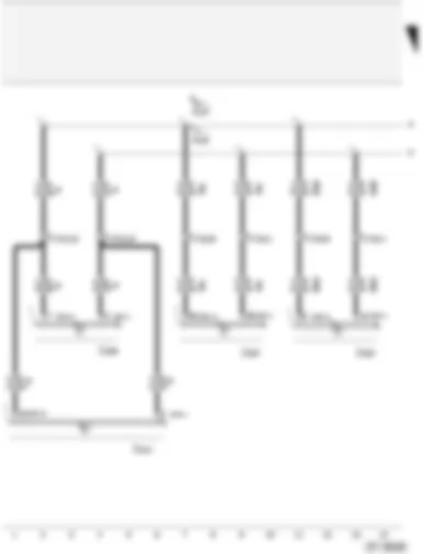 Wiring Diagram  AUDI A2 2005 - Motronic control unit - diesel direct injection system control unit - electronic manual gearbox control unit - 4LV (injection system) control unit
