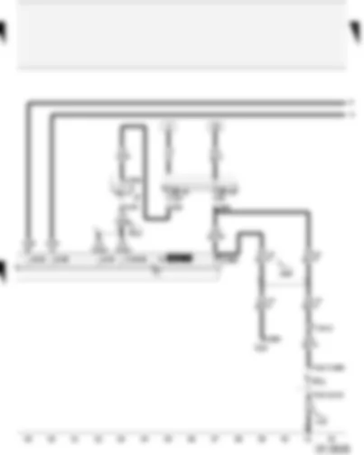 Wiring Diagram  AUDI A2 2004 - Brake light switch - bulb check warning unit - right side light bulb - trailer socket