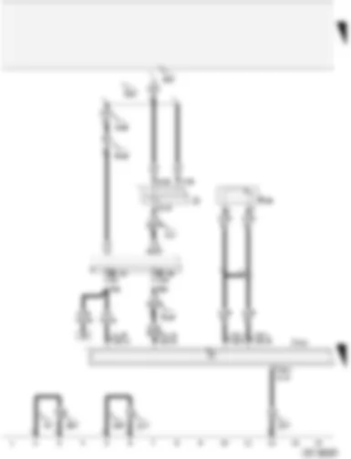 Wiring Diagram  AUDI A2 2005 - Telephone microphone - mobile phone operating electronics control unit