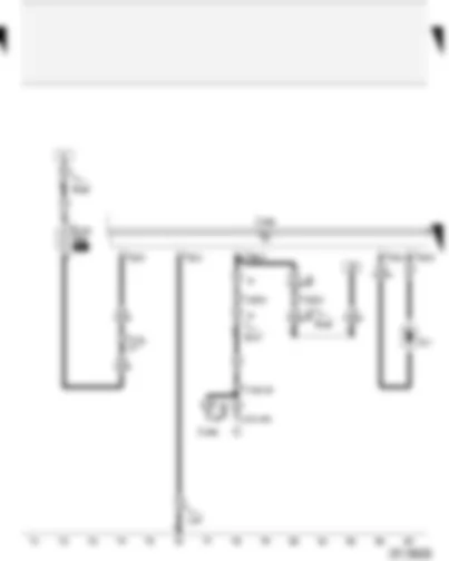 Wiring Diagram  AUDI A2 2004 - Radiator fan control unit - radiator fan control unit fuse - radiator fan