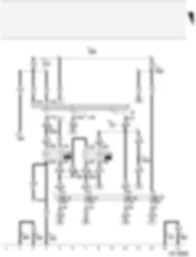 Wiring Diagram  AUDI A2 2005 - Ignition/starter switch - X contact relief relay - consumer switch-off relay