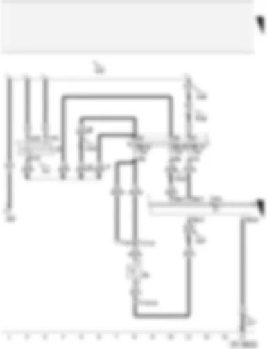 Wiring Diagram  AUDI A2 2005 - Ignition/starter switch - reversing light switch - navigation system with CD drive control unit